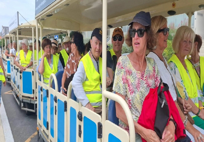 Le petit train dans Pornichet